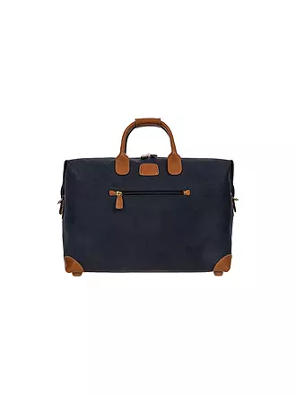 BRICS | Reisetasche "Life" 43cm (Camel) | dunkelblau